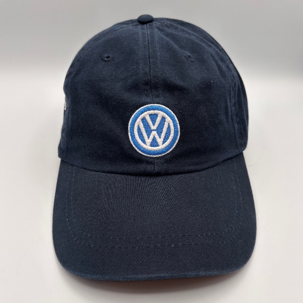 Drive Gear Volkswagen VW Car Logo Embroidered Cars Navy Blue Racing Hat